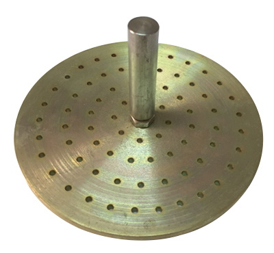 Peso de sobrecarga ranurado 2270g, ASTM